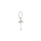 HULA SHADE OORBEL ZILVER